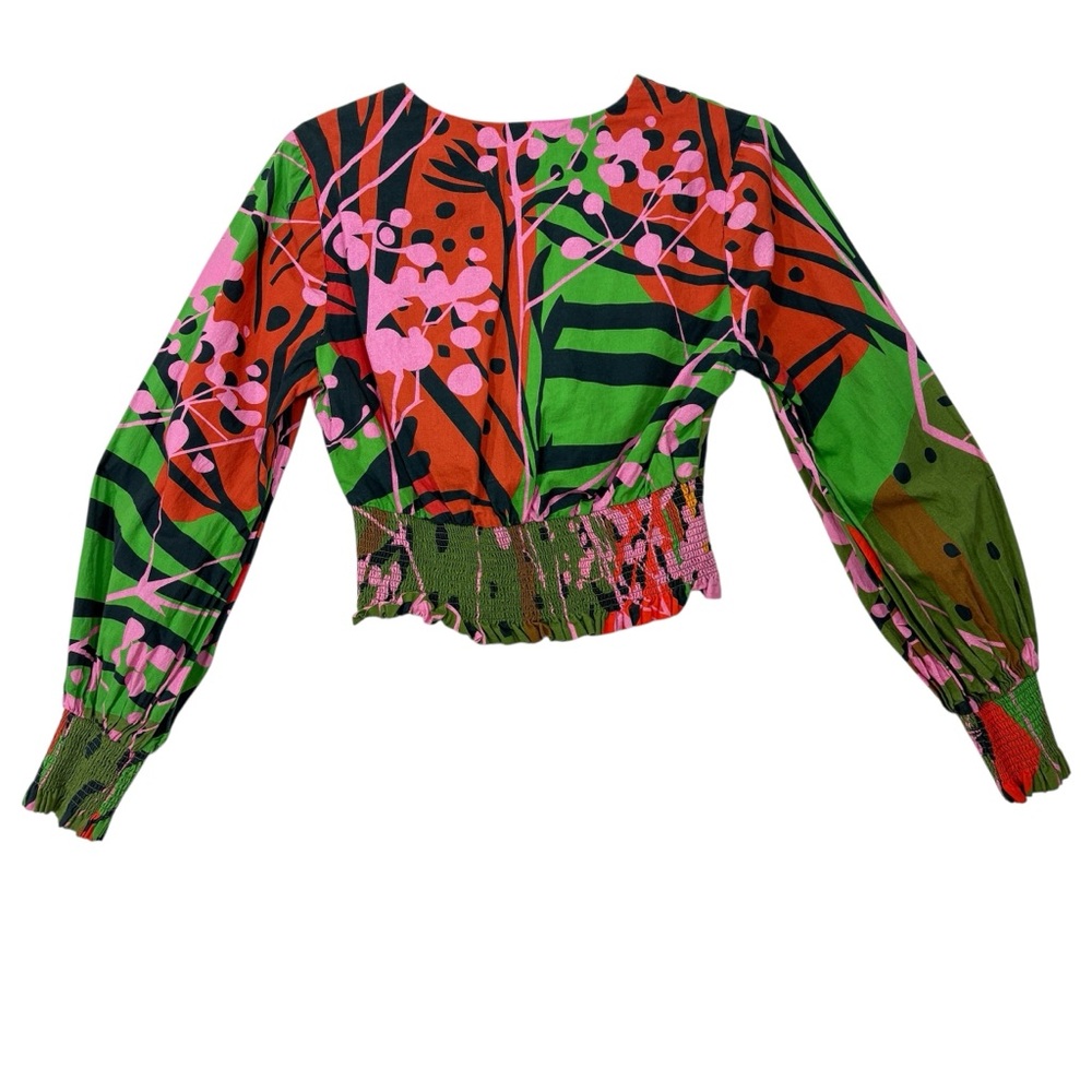 ANTHROPOLOGIE X ROOPA PEMMARAJU printed long sleeve boho dress XS - Picture 8 of 8
